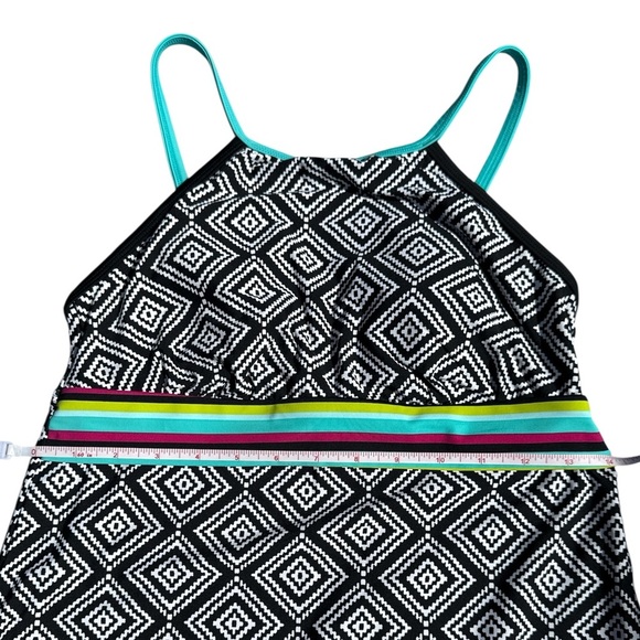 Title Nine Geometric Patterned Tank Dress Size XS - Picture 9 of 12